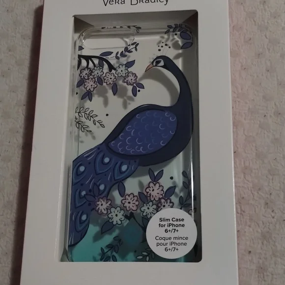 NIB Vera Bradley iphone 6+/7+ phone case - Picture 3 of 5